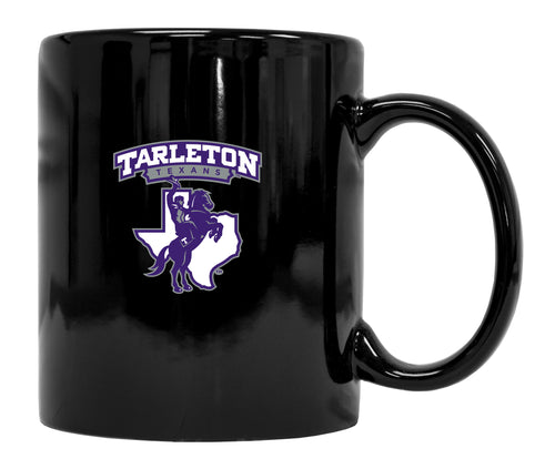 Tarleton State University Black Ceramic NCAA Fan Mug 2-Pack (Black)