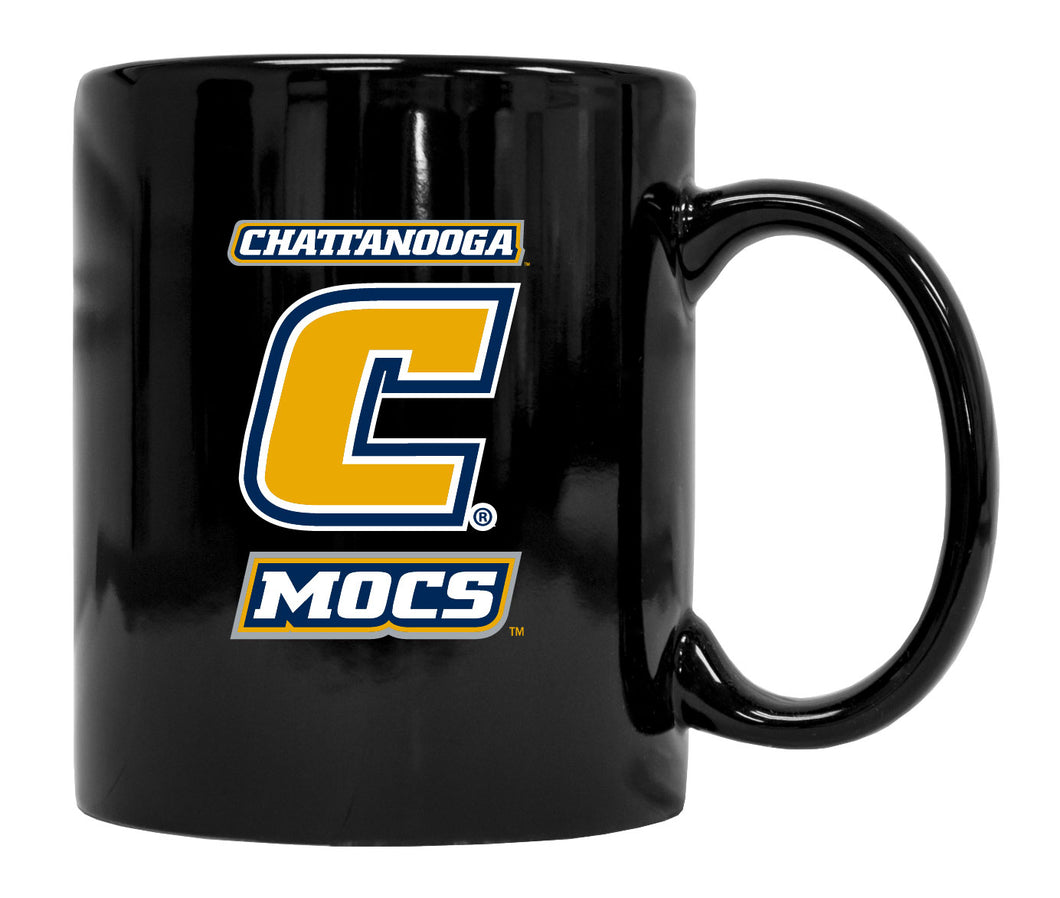 University of Tennessee at Chattanooga Black Ceramic Coffee Mug 2-Pack (Black).