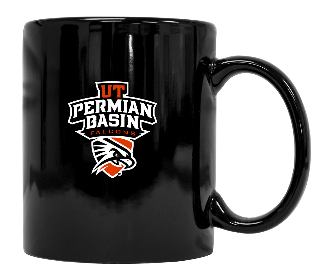 University of Texas of the Permian Basin Black Ceramic NCAA Fan Mug 2-Pack (Black)