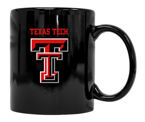 Texas Tech Red Raiders Black Ceramic Coffee NCAA Fan Mug 2-Pack (Black)