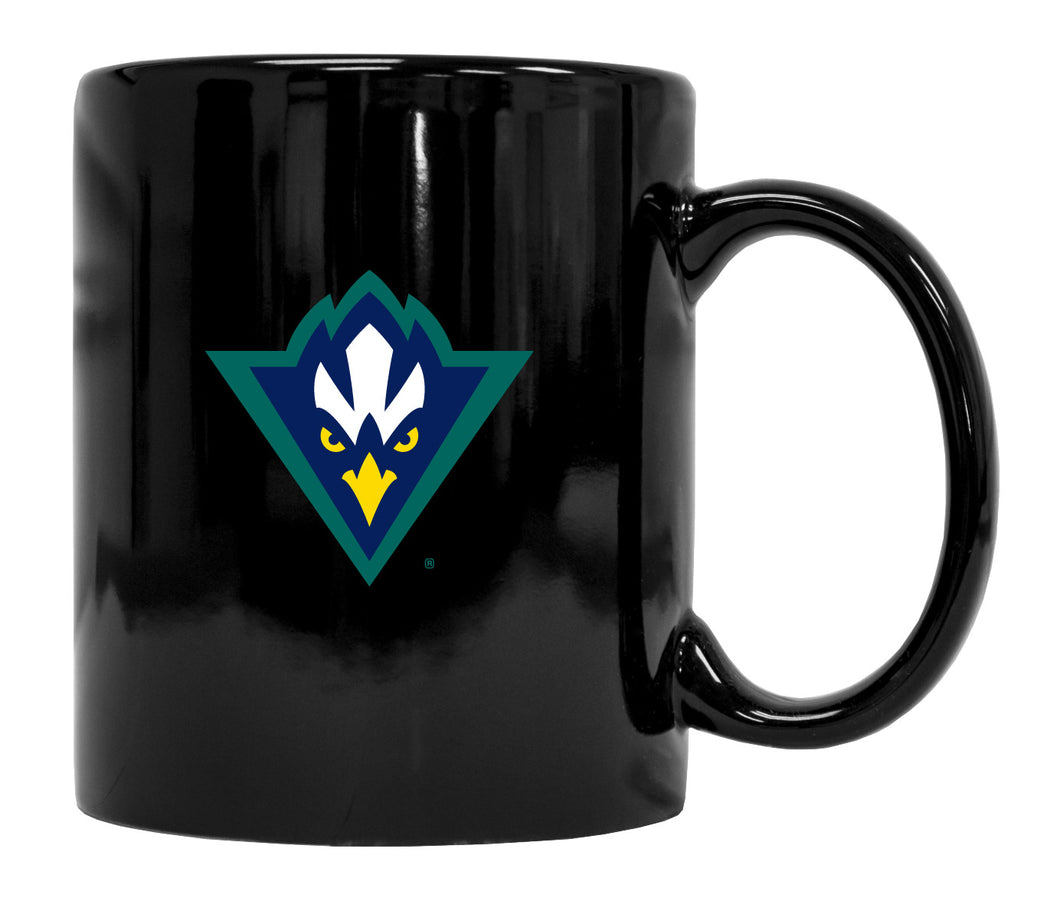 North Carolina Wilmington Seahawks Black Ceramic Coffee Mug 2-Pack (Black).
