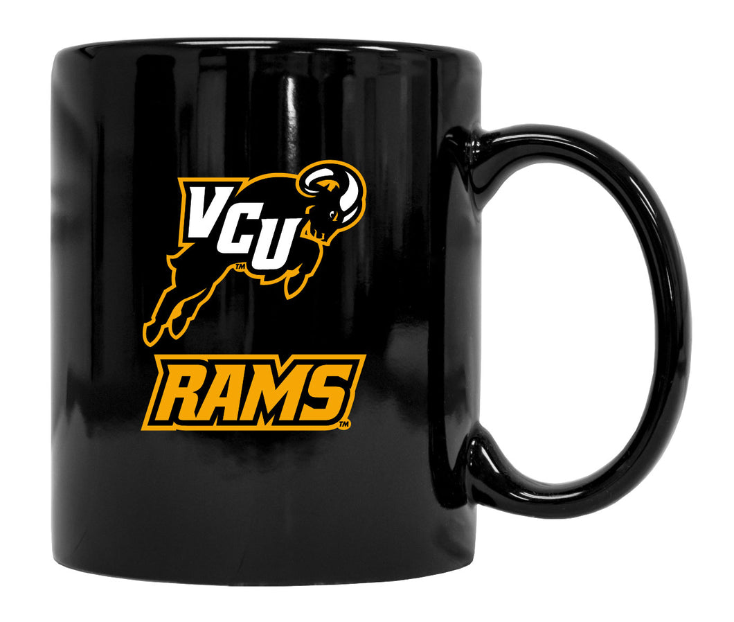 Virginia Commonwealth Black Ceramic NCAA Fan Mug 2-Pack (Black)