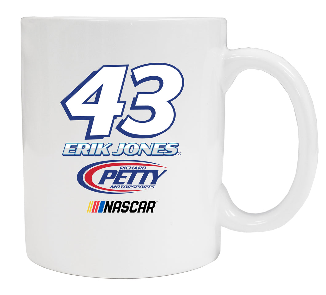 Erik Jones #43 NASCAR Cup Series 8oz Ceramic Mug
