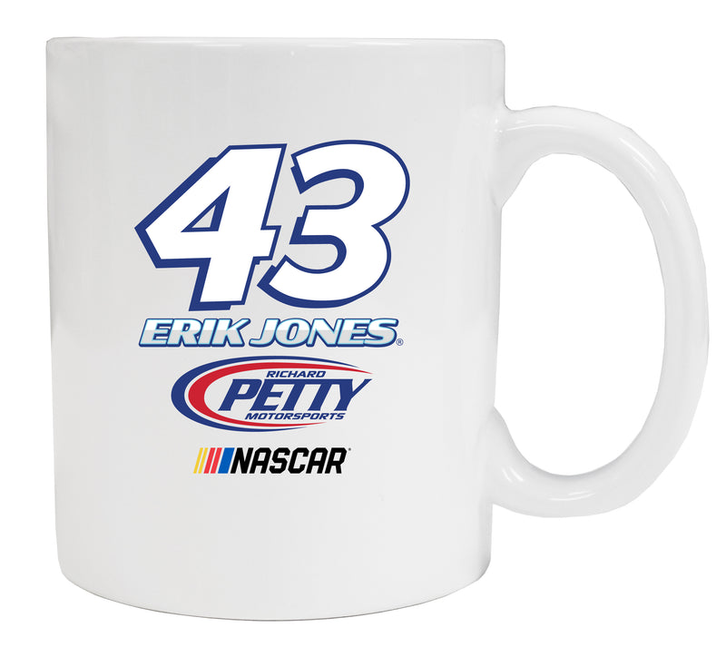 Erik Jones #43 NASCAR Cup Series 8oz Ceramic Mug