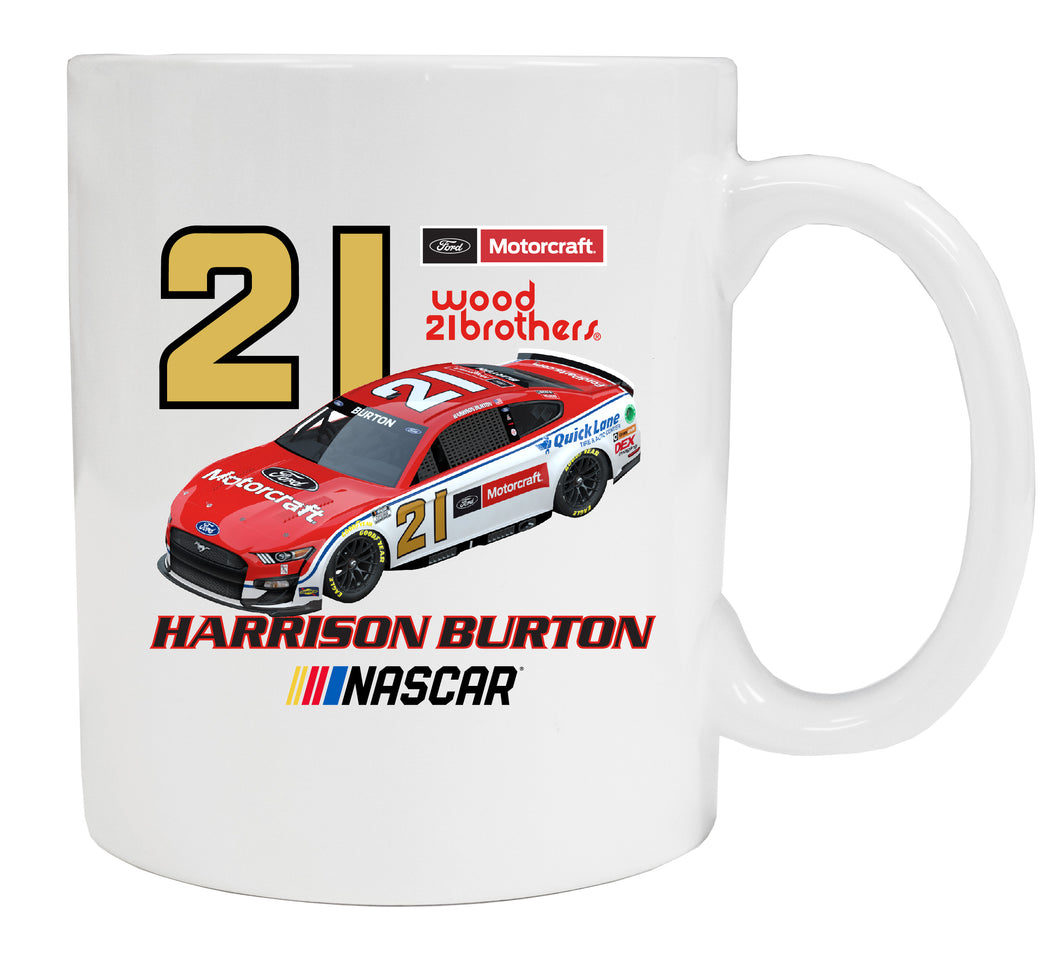 #21 Harrison Burton Ceramic Mug Car Design