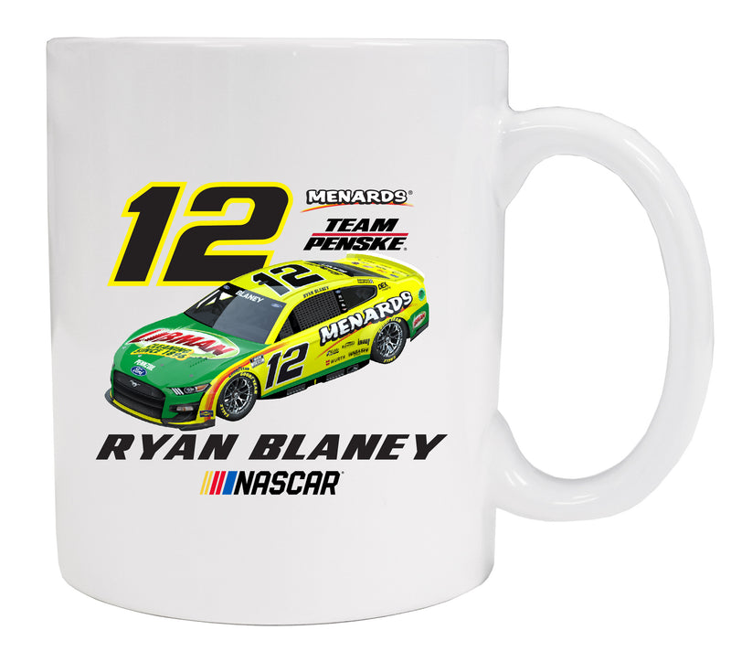 #12 Ryan Blaney Ceramic Mug Car Design