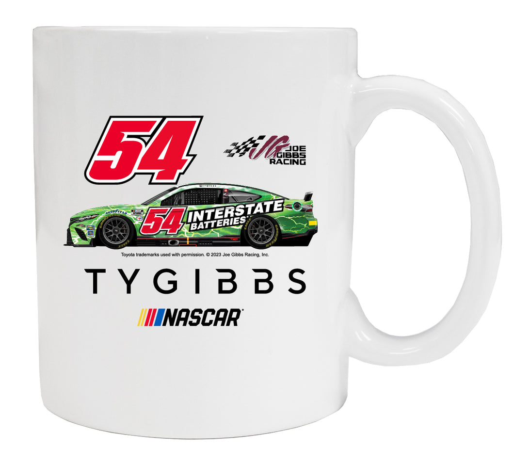 #54 Ty Gibbs  Ceramic Coffee Mug