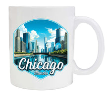 Load image into Gallery viewer, Chicago Illinois A Souvenir  12 oz Ceramic Coffee Mug
