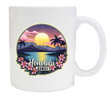 Load image into Gallery viewer, Honolulu Hawaii B Souvenir  12 oz Ceramic Coffee Mug

