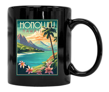Load image into Gallery viewer, Honolulu Hawaii C Souvenir  12 oz Ceramic Coffee Mug
