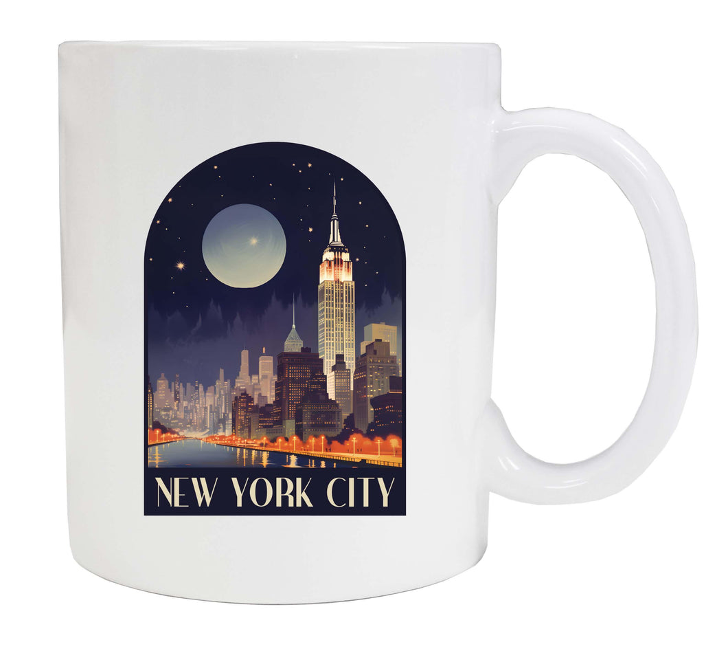 New York City C Souvenir  12 oz Ceramic Coffee Mug