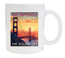 Load image into Gallery viewer, San Francisco California B Souvenir  12 oz Ceramic Coffee Mug
