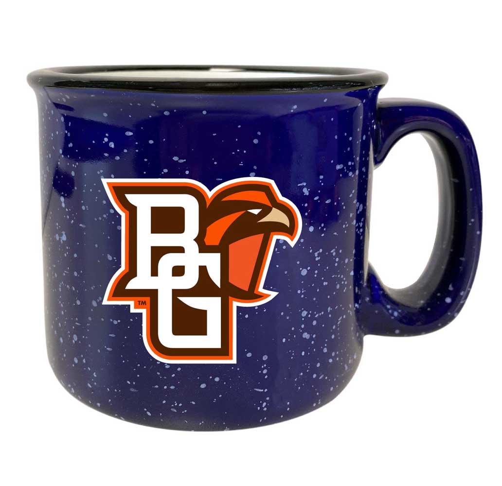 Bowling Green Falcons Speckled Ceramic Camper Coffee Mug - Choose Your Color