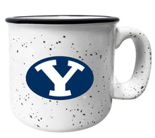 Load image into Gallery viewer, Brigham Young Cougars Speckled Ceramic Camper Coffee Mug - Choose Your Color
