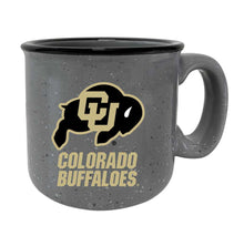 Load image into Gallery viewer, Colorado Buffaloes Speckled Ceramic Camper Coffee Mug - Choose Your Color
