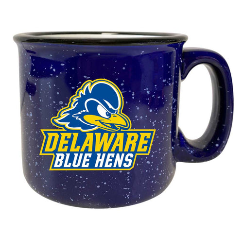 Delaware Blue Hens Speckled Ceramic Camper Coffee Mug - Choose Your Color