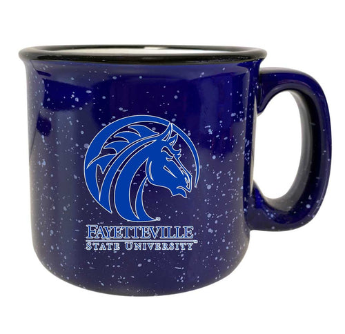 Fayetteville State University Speckled Ceramic Camper Coffee Mug - Choose Your Color