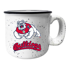 Load image into Gallery viewer, Fresno State Bulldogs Speckled Ceramic Camper Coffee Mug - Choose Your Color
