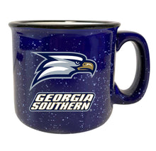 Load image into Gallery viewer, Georgia Southern Eagles Speckled Ceramic Camper Coffee Mug - Choose Your Color
