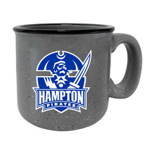 Load image into Gallery viewer, Hampton University Speckled Ceramic Camper Coffee Mug - Choose Your Color
