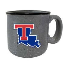 Load image into Gallery viewer, Louisiana Tech Bulldogs Speckled Ceramic Camper Coffee Mug - Choose Your Color
