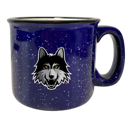 Loyola University Ramblers Speckled Ceramic Camper Coffee Mug - Choose Your Color