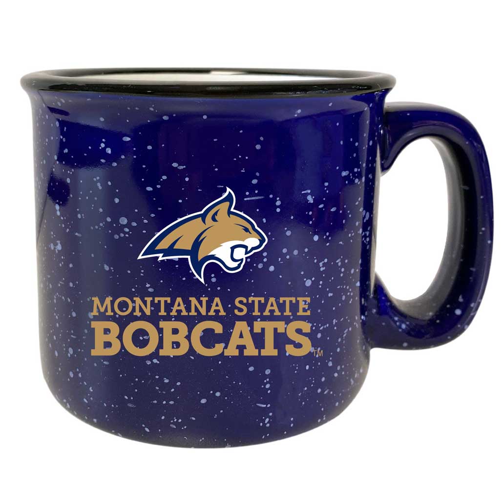 Montana State Bobcats Speckled Ceramic Camper Coffee Mug - Choose Your Color
