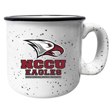 Load image into Gallery viewer, North Carolina Central Eagles Speckled Ceramic Camper Coffee Mug - Choose Your Color

