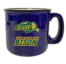 Load image into Gallery viewer, North Dakota State Bison Speckled Ceramic Camper Coffee Mug - Choose Your Color
