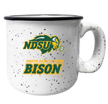 Load image into Gallery viewer, North Dakota State Bison Speckled Ceramic Camper Coffee Mug - Choose Your Color

