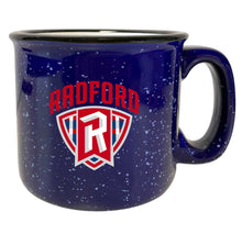 Load image into Gallery viewer, Radford University Highlanders Speckled Ceramic Camper Coffee Mug - Choose Your Color

