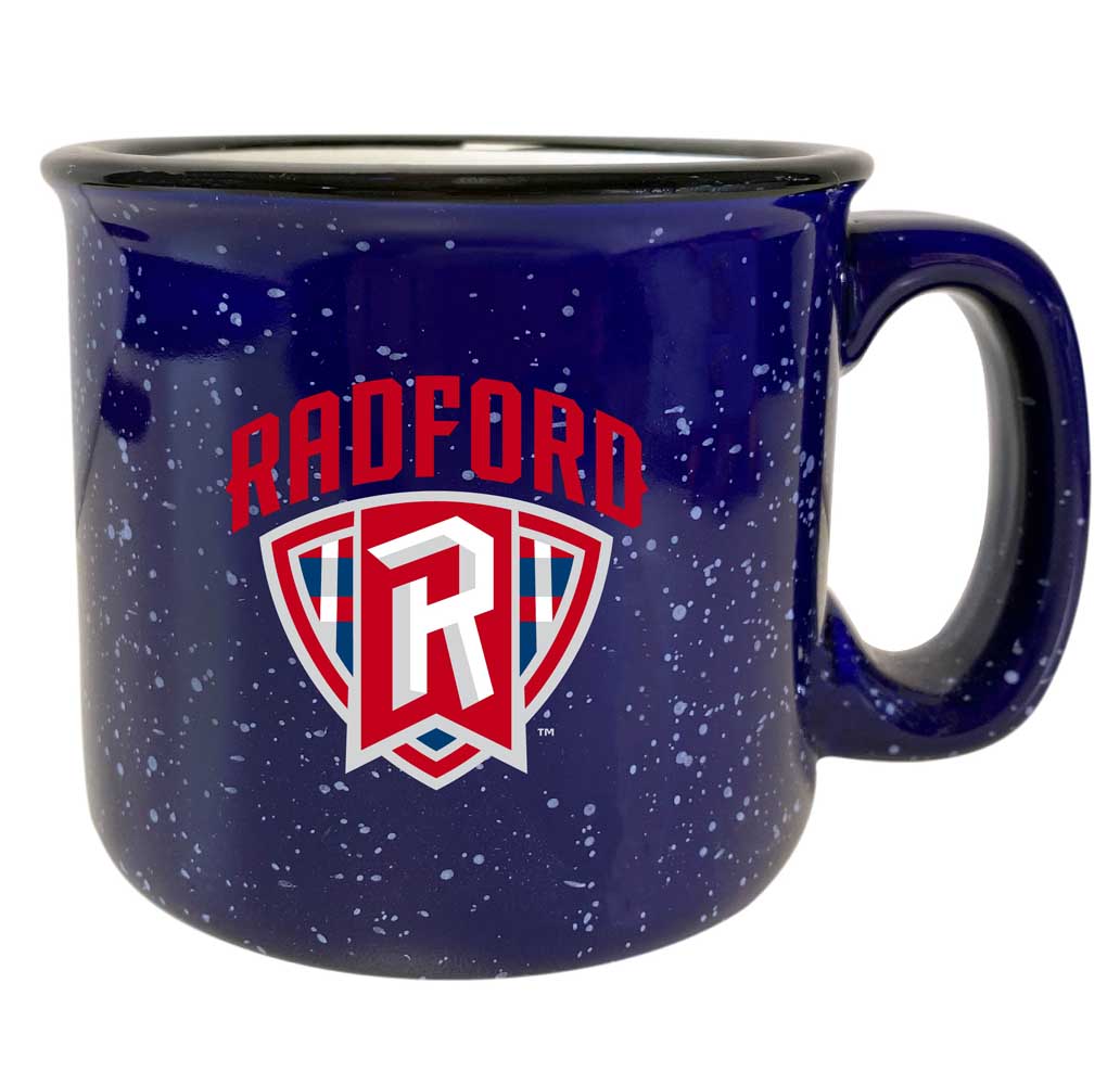 Radford University Highlanders Speckled Ceramic Camper Coffee Mug - Choose Your Color