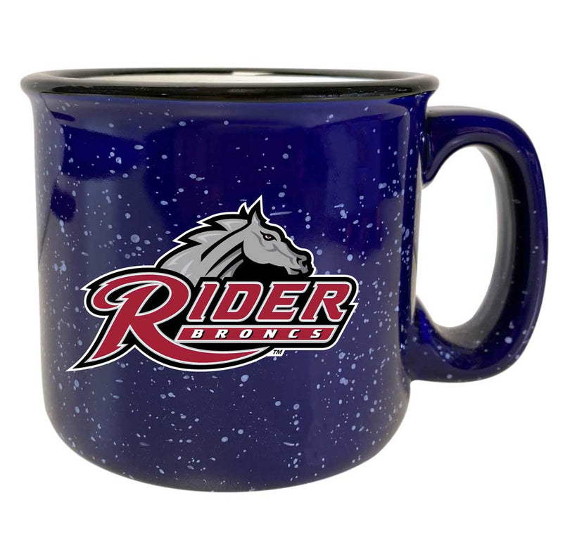 Rider University Broncs Speckled Ceramic Camper Coffee Mug - Choose Your Color