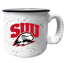Load image into Gallery viewer, Southern Utah University Speckled Ceramic Camper Coffee Mug - Choose Your Color
