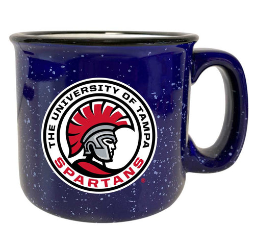 University of Tampa Spartans Speckled Ceramic Camper Coffee Mug - Choose Your Color