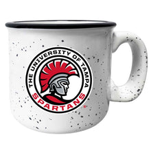 Load image into Gallery viewer, University of Tampa Spartans Speckled Ceramic Camper Coffee Mug - Choose Your Color
