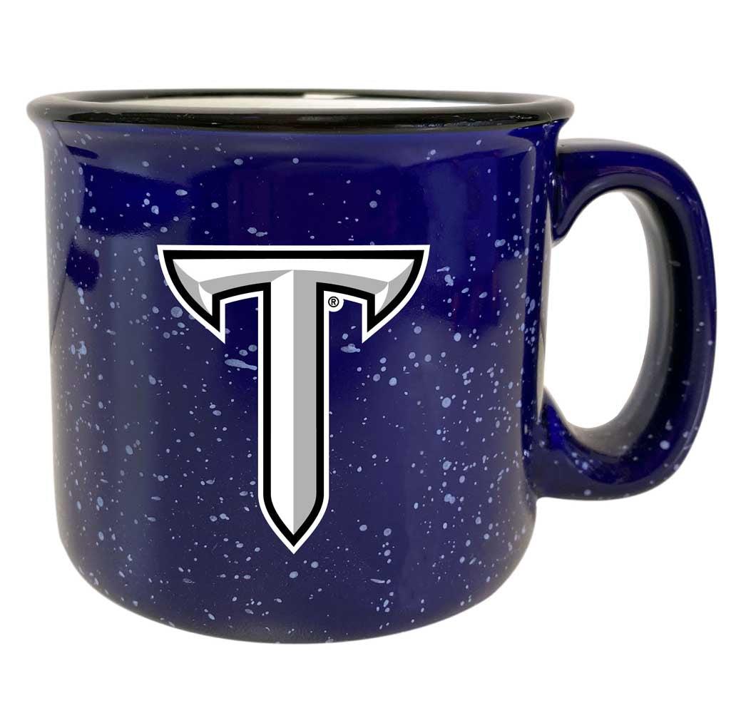 Troy University Speckled Ceramic Camper Coffee Mug - Choose Your Color