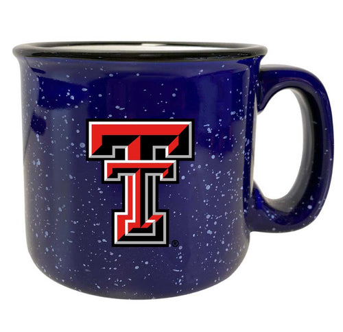 Texas Tech Red Raiders Speckled Ceramic Camper Coffee Mug - Choose Your Color