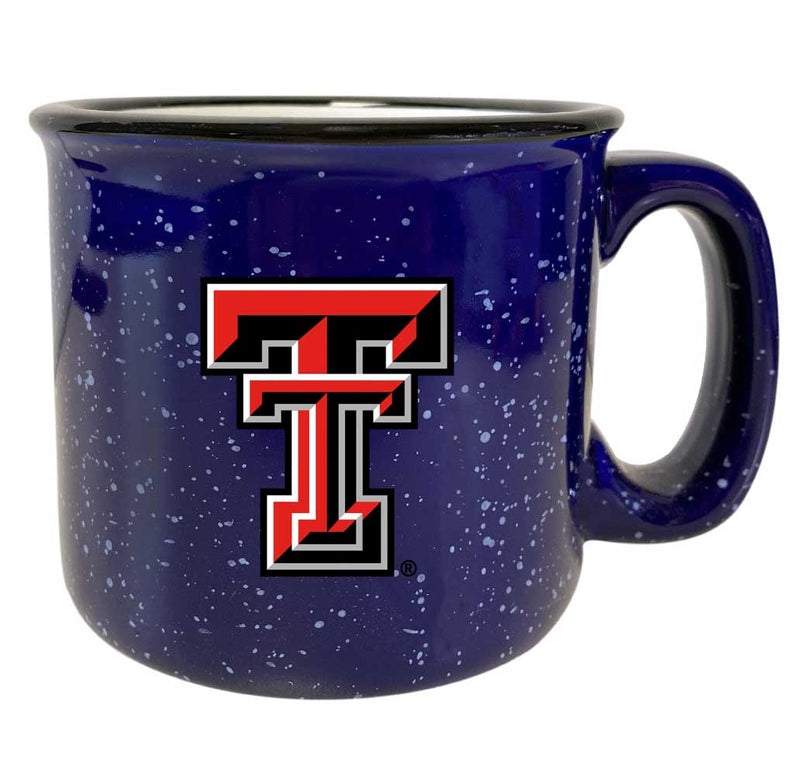 Texas Tech Red Raiders Speckled Ceramic Camper Coffee Mug - Choose Your Color