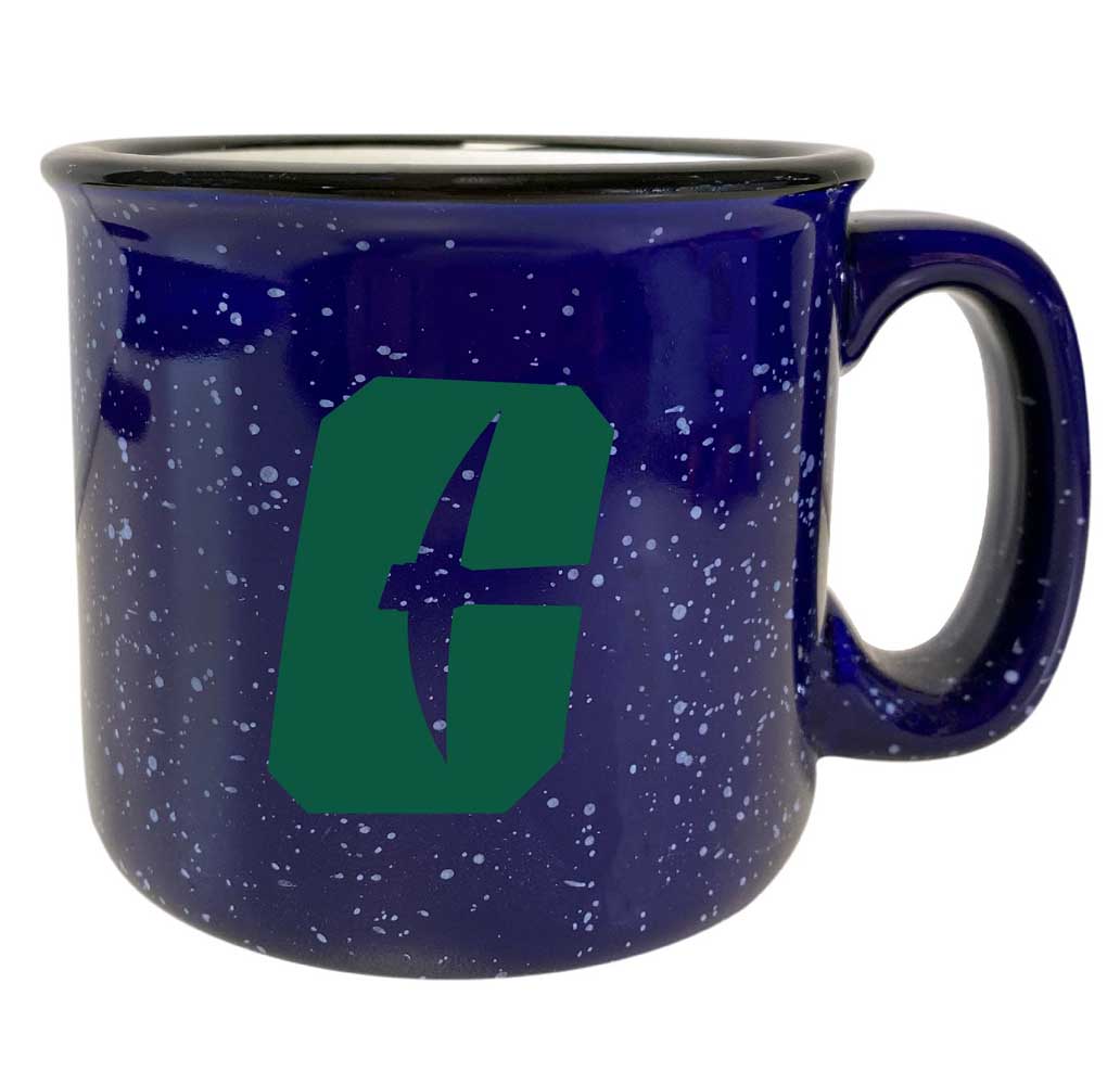 North Carolina Charlotte Forty-Niners Speckled Ceramic Camper Coffee Mug - Choose Your Color