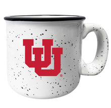 Load image into Gallery viewer, Utah Utes Speckled Ceramic Camper Coffee Mug - Choose Your Color
