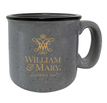 Load image into Gallery viewer, William and Mary Speckled Ceramic Camper Coffee Mug - Choose Your Color
