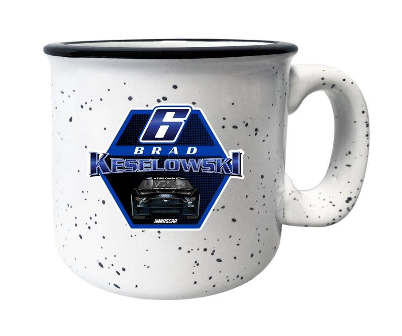 #6 Brad Keselowski Officially Licensed Ceramic Coffee Mug