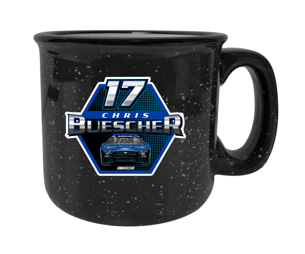 #17 Chris Buescher Officially Licensed Ceramic Coffee Mug