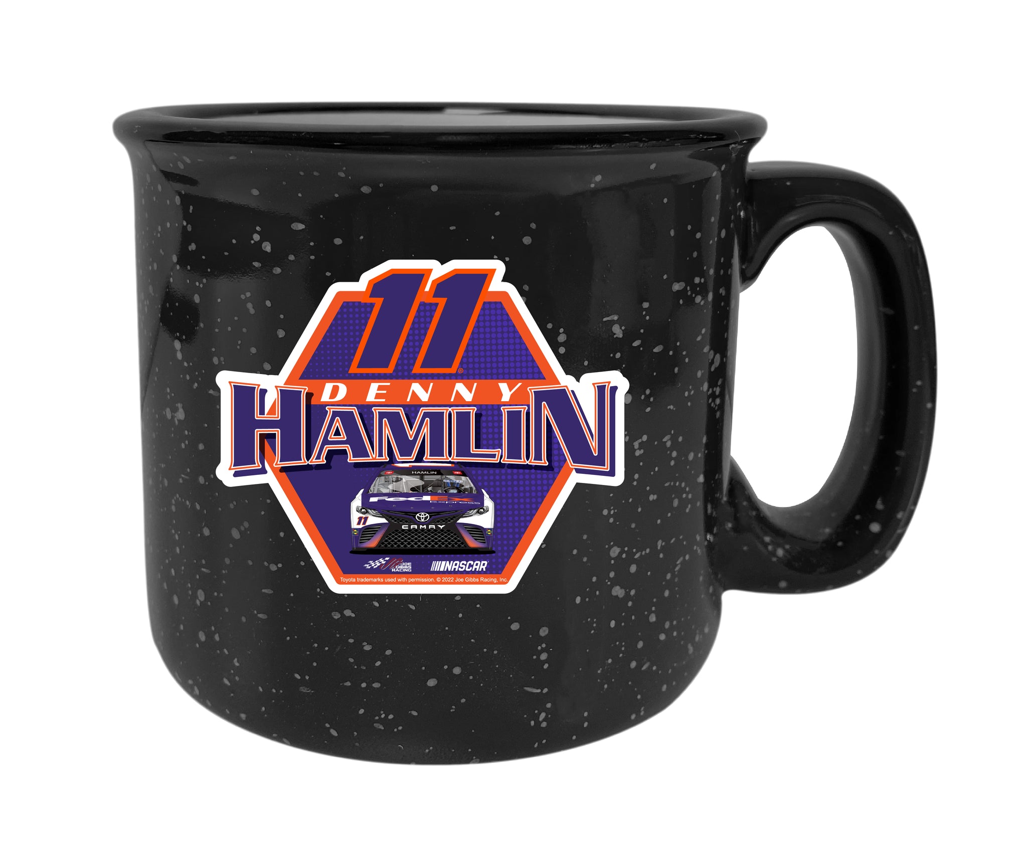 Nascar #11 Denny Hamlin 8 oz Ceramic Coffee Mug  R & R INC.