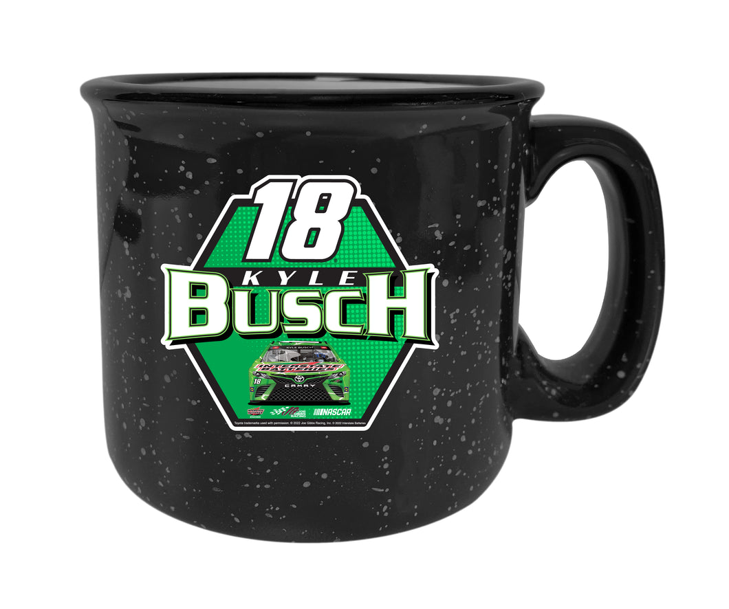 Nascar #18 Kyle Busch 8 oz Ceramic Coffee Mug