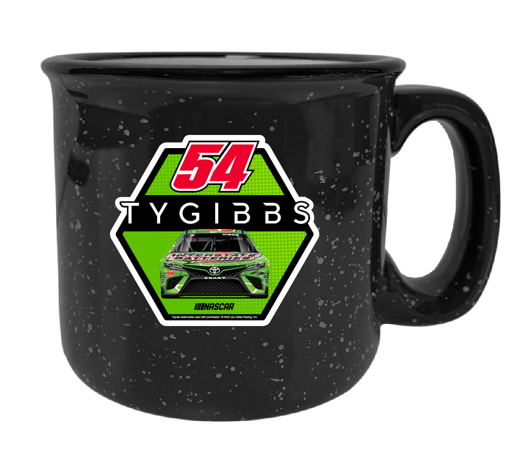 #54 Ty Gibbs Officially Licensed Ceramic Camper Mug 16oz