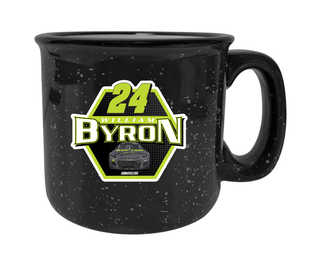 #24 William Byron Raptor Ceramic Coffee Mug