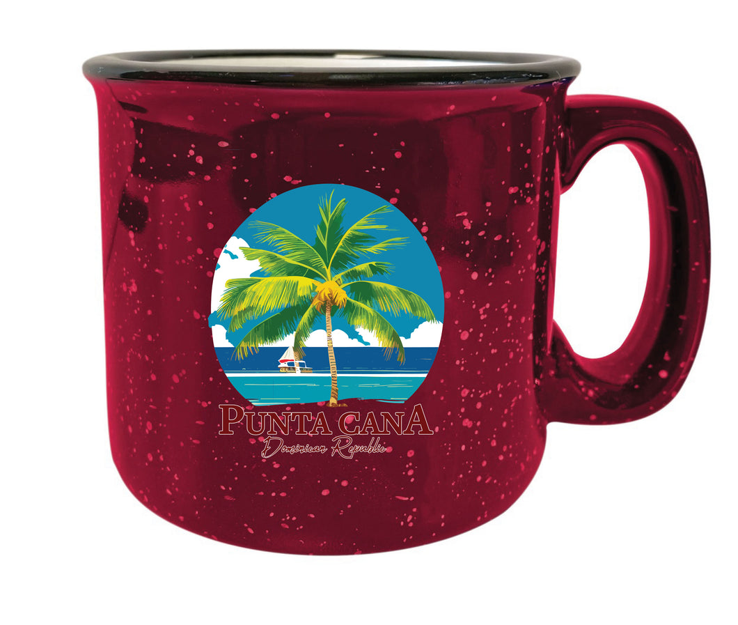 Punta Cana Dominican Republic Souvenir 16 oz Ceramic Camping Mug