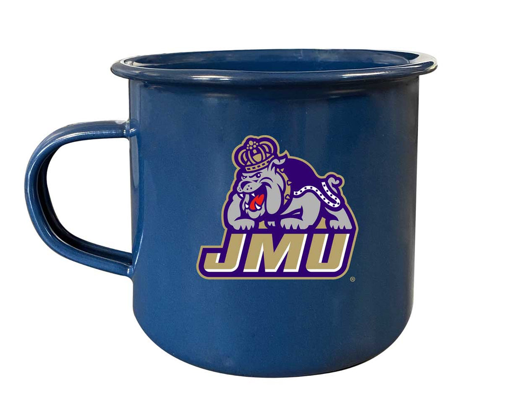 James Madison Dukes NCAA Tin Camper Coffee Mug - Choose Your Color
